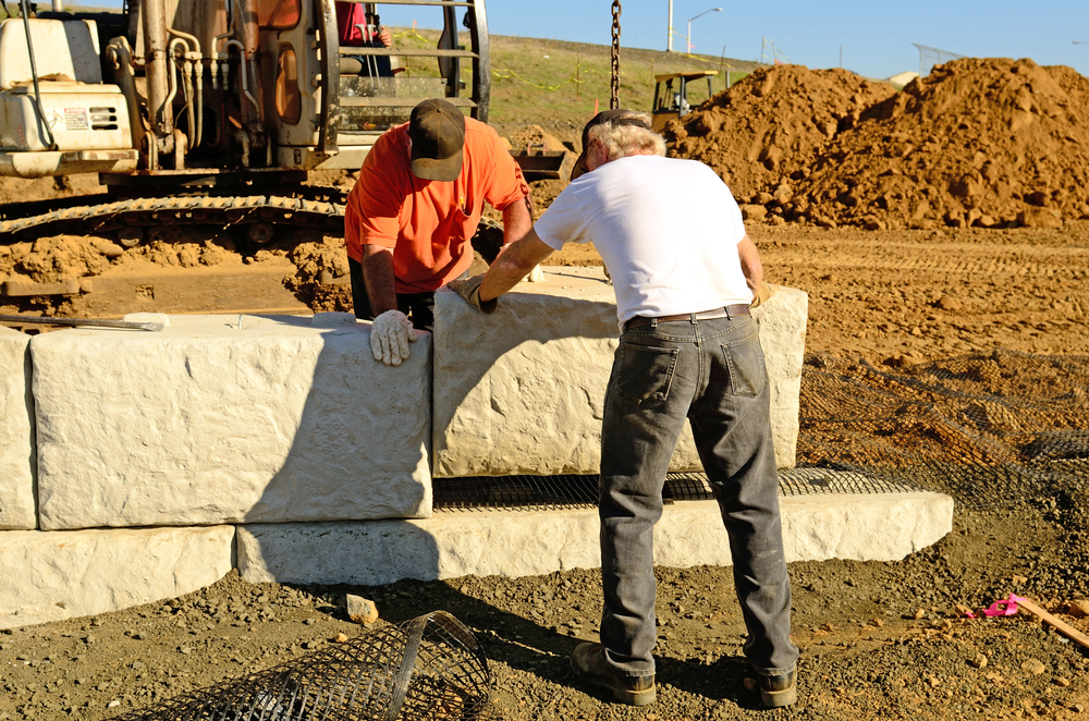 Block Retaining Wall - Stonetree